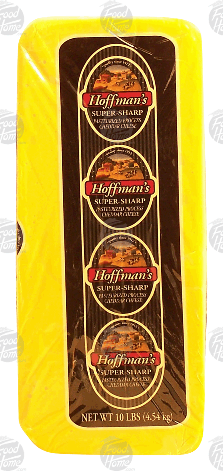 Hoffman's  super-sharp cheddar cheese, price per pound Full-Size Picture